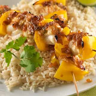 Delicious Lime Fish Skewers Recipe