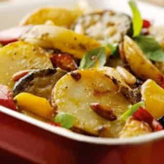 Delicious Mediterranean Potato Tray Bake