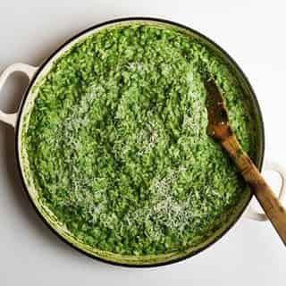 Deliciously Healthy Pea Poppin' Risotto