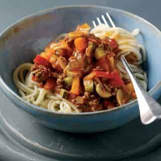 Healthy Spaghetti Bolognese Delight