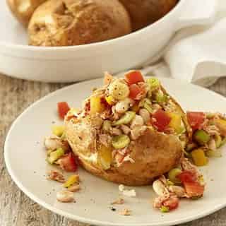 Delicious Tuna and Bean Jackets Recipe