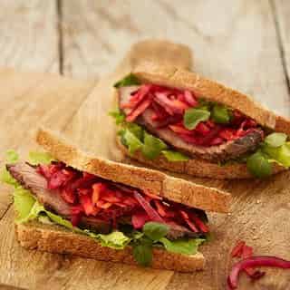 Healthy Beefed-Up Sandwiches Recipe