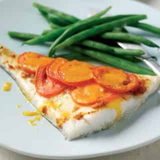 Delicious Cheese & Tomato Grilled Fish