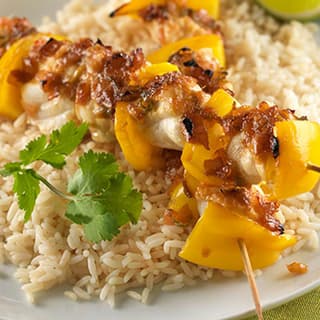 Delicious Lime Fish Skewers Recipe