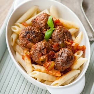 Deliciously Healthy Meatballs & Sauce Recipe