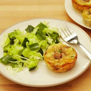 Delicious No-Pastry Mini Mushroom Quiches