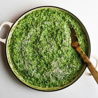 Deliciously Healthy Pea Poppin' Risotto
