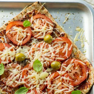 Quick & Healthy Pronto Pizza Squares