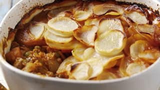 Savor the Slow-Cooked Lamb and Leek Bake