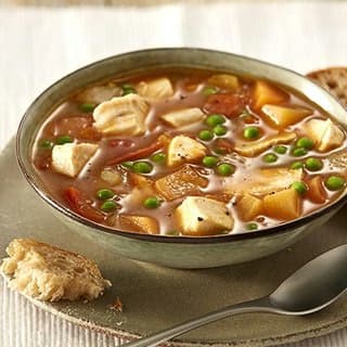 Spiced Chicken Vegetable Soup Delight