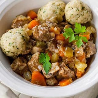 Delicious Super Stew with Dumplings