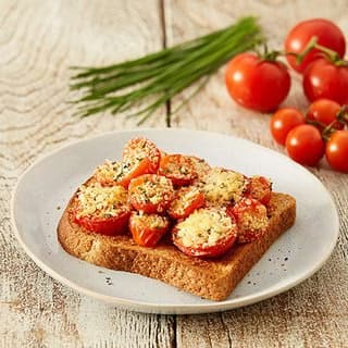 Baked Tomatoes on Toast: A Tasty Twist